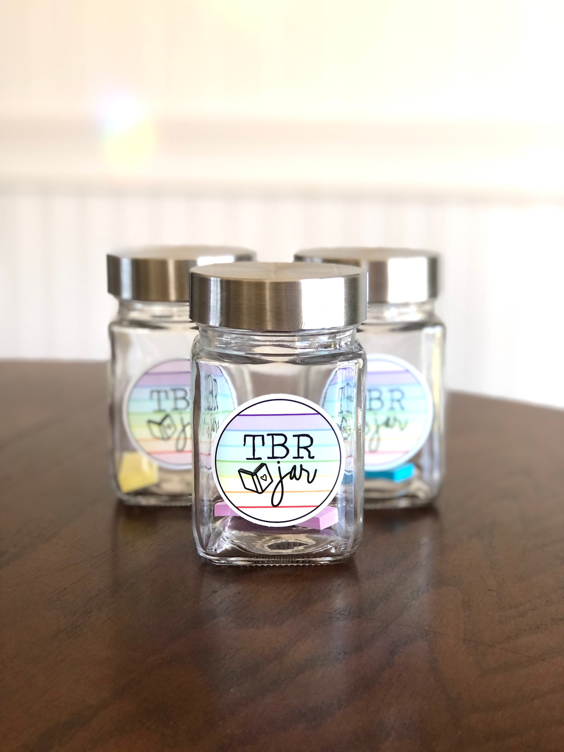 TBR Jar to Be Read Jar Choose Your Next Book Draw Book Etsy