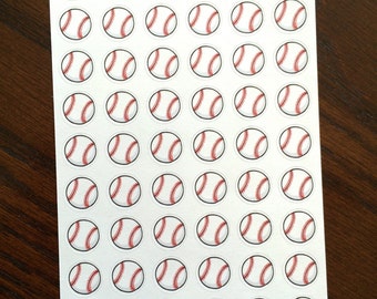 Baseball Stickers - Baseball Planner Stickers - Baseball Game Stickers - Baseball Practice Stickers - Sports Stickers - Softball Stickers