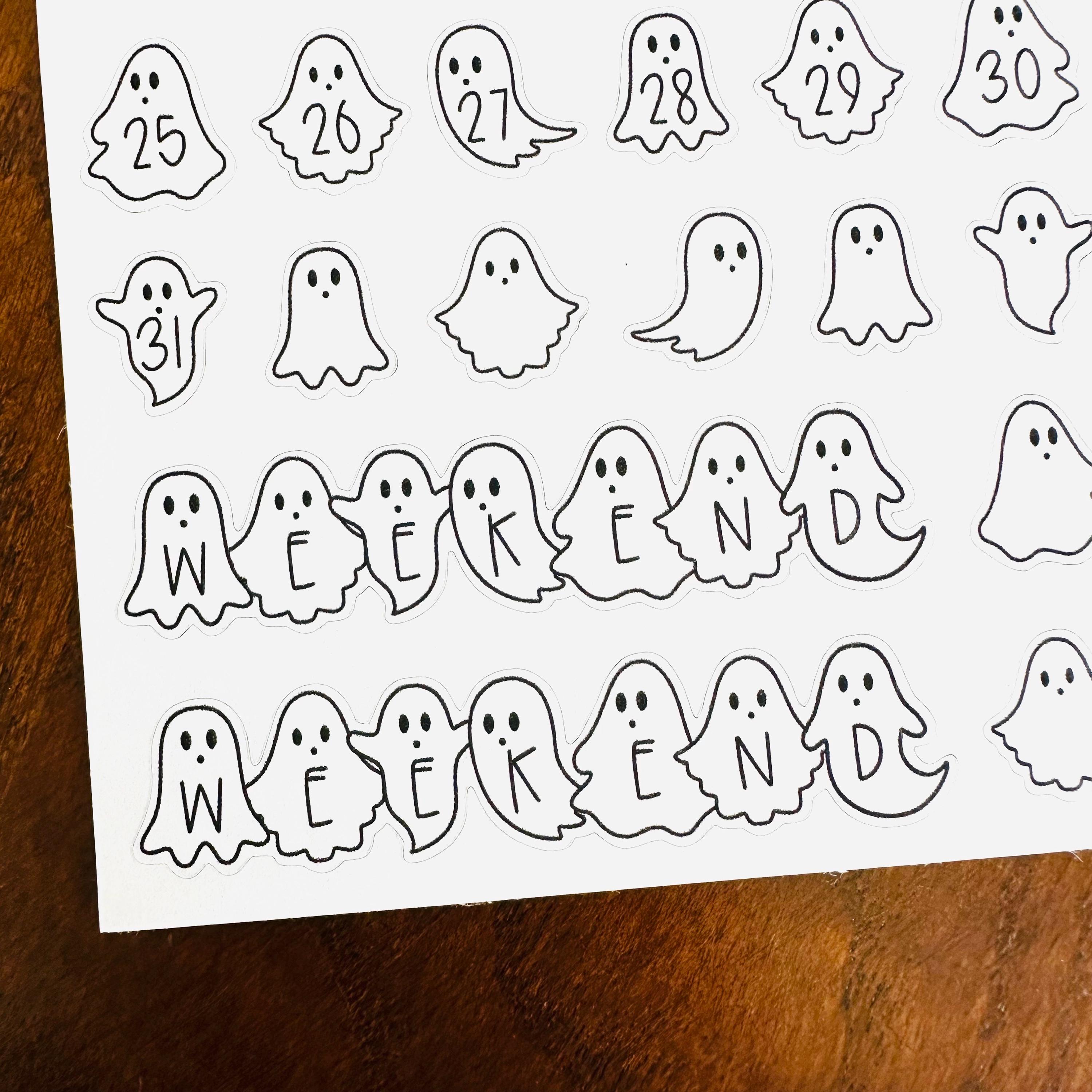 Decorative Number Stickers
