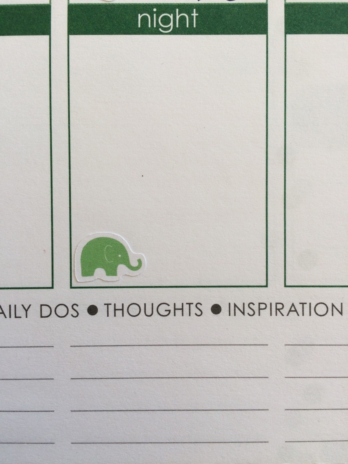 Elephant Planner Stickers - Elephant Stickers - Small Stickers - Animal ...