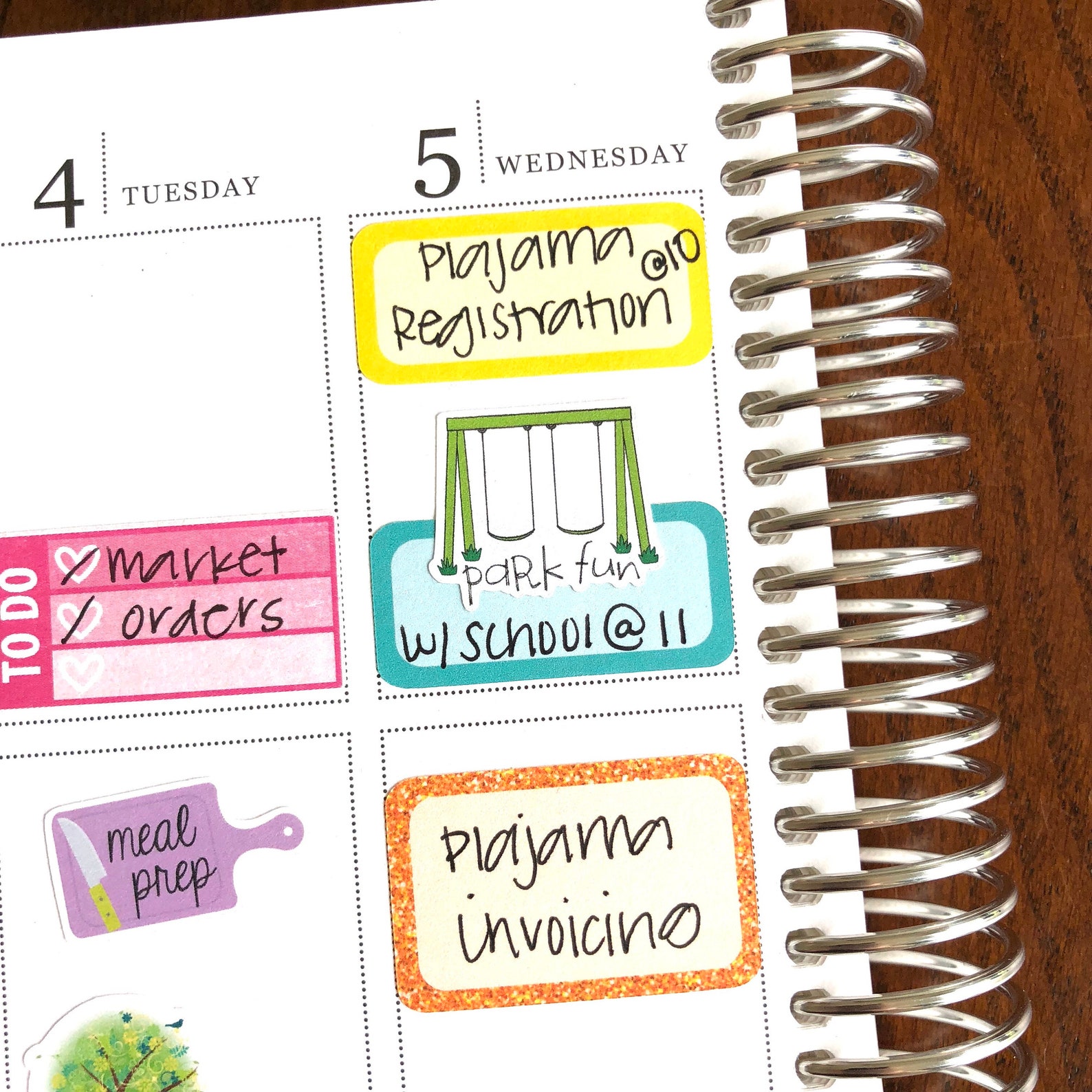 Rainbow Perfect Sized Boxes Planner Stickers - Box Stickers - Bright ...
