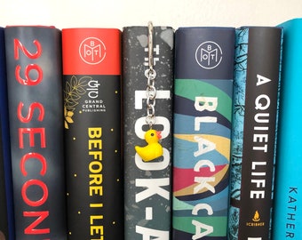Rubber Duck Bookmark - Shepherd's Hook Bookmark - Rubber Ducky Bookmark - Bookworm Gift - Bookish Gift - Book Lover Gift - Cute Bookmark