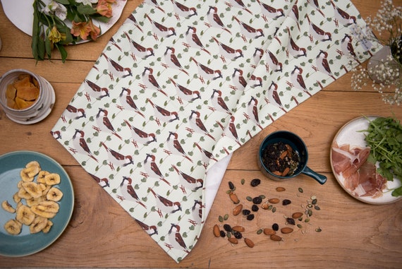 House Sparrow Print Toalla de té - utensilios de cocina - diseño de  superficie - impresión de pájaros - regalos para mamá - regalos para el  hogar 
