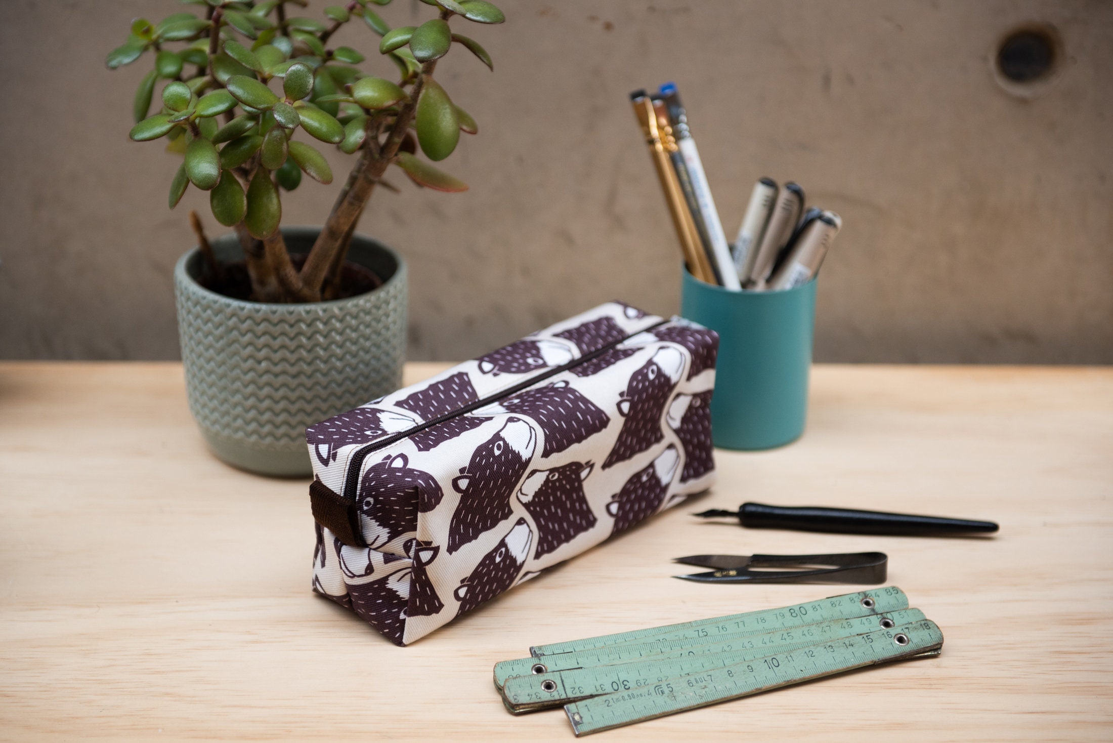 Pencil Roll 6 Different Colors Available, Personalized Pencil Case, Leather  Cute Pencil Pouch, Gifts for Artists Women, Pen Roll up Case 