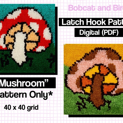 Digital Download 40x40 Cow Print Latch Hook Pattern PDF - Etsy