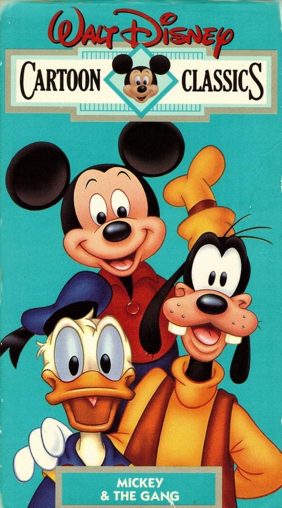 Walt Disney Cartoon Classics Volume Heres Mickey Vhs | Sexiz Pix