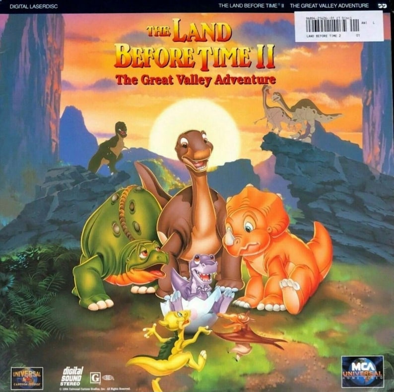 The Land Before Time II: the Great Valley Adventure 12 Vintage - The Land Before Time The Great Valley Adventure