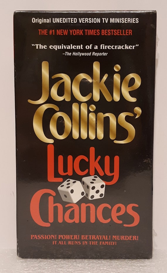 Jackie Collins Lucky Chances 1990 Nicolette Sheridan Etsy