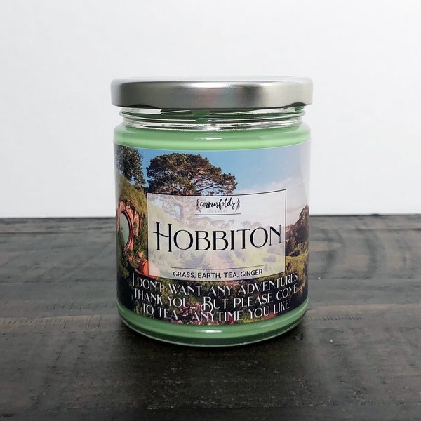 Hobbiton | Il Signore degli anelli ha ispirato 8oz soia profumata candela