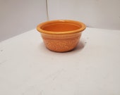Vintage Oven serve orange Bake ware ramekin small dish 3 3 4 x 2 inches
