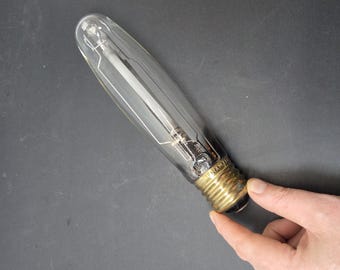 Vintage GE Lucalox LU400 högtrycksnatriumlampa