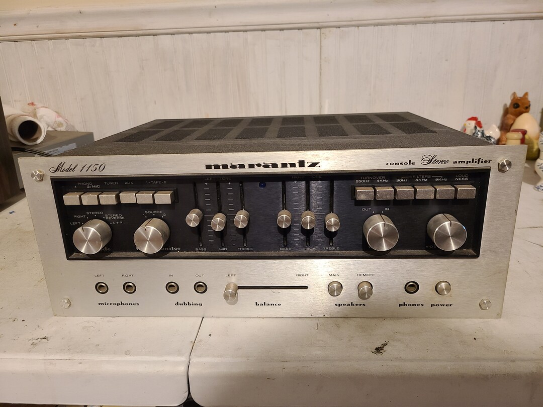 Rare Marantz 1150 Console Stereo Amplifier Works - Etsy