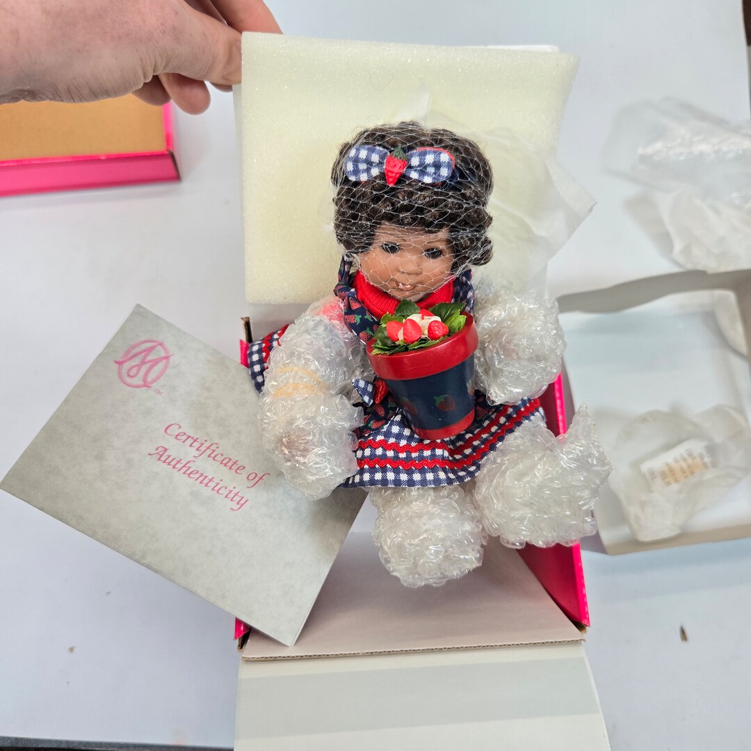 Marie Osmond C09245 Stacey Strawberry Fruit Cup Doll NEW in Box - Etsy