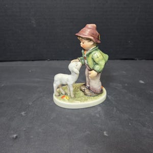 Shepherd Boy M I Hummel Goebel Figurine 395/0 TMK 7 First Issue