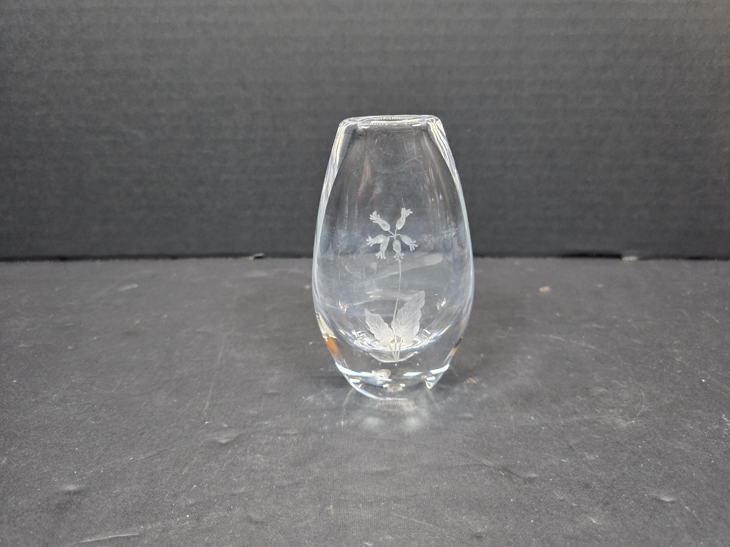 Kosta boda etched glass vase - Etsy 日本