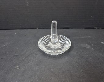 Porta anillos Waterford de cristal tallado, en perfecto estado y firmado.