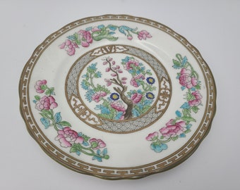 Plato de pan / postre de árbol indio Aynsley platos de 6 "