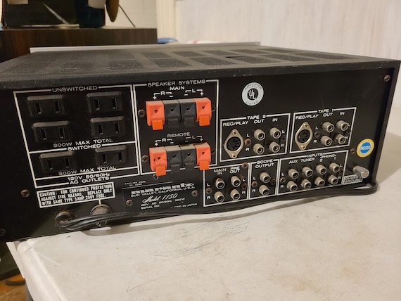 Marantz Model 1150 コンソール ステレオアンプ Specifications of Marantz Model1150 Marantz