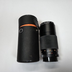 konica hexanon AR 200mm F4 lens good shape