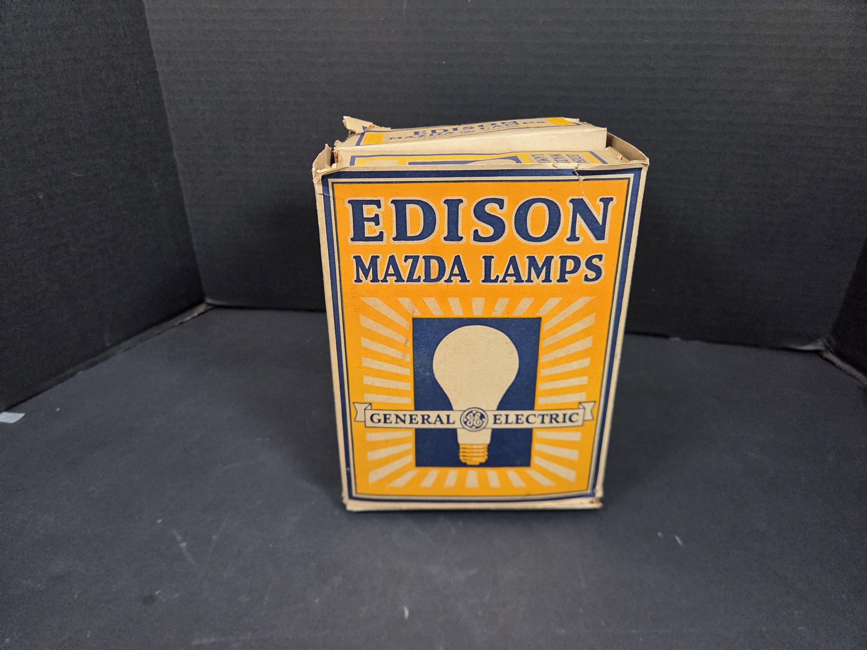 Edison Mazda Lamp - Etsy