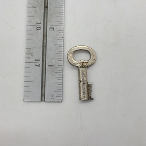 Antique Steamer Trunk Key Excelsior A32