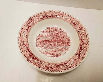 Mid century Memory lane 8 1/2&quot; Soup bowls