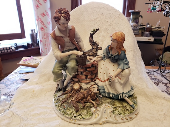 Nice Vintage Capodimonte, Fiorenzo Meneghetti Porcelain Figure