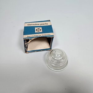 Original Vintage Lucas L594 Beehive clear light lens for austin healey BMC cars