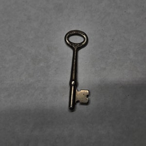 Antieke Sargent 656A Skeleton deurslot insteekslot sleutel