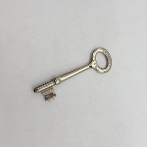 Antieke Sargent 2A5 Skeleton deurslot insteekslot sleutel