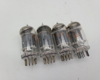 Set of 4 RCA 5963 12AU7 Tubes all Identical matching tests great.