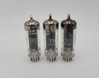 Lot of 3 Fisher Germany and England mullard EZ80 6V4 tubes