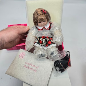 Marie Osmond Apfelschale C06765 NEU in Box mit COA
