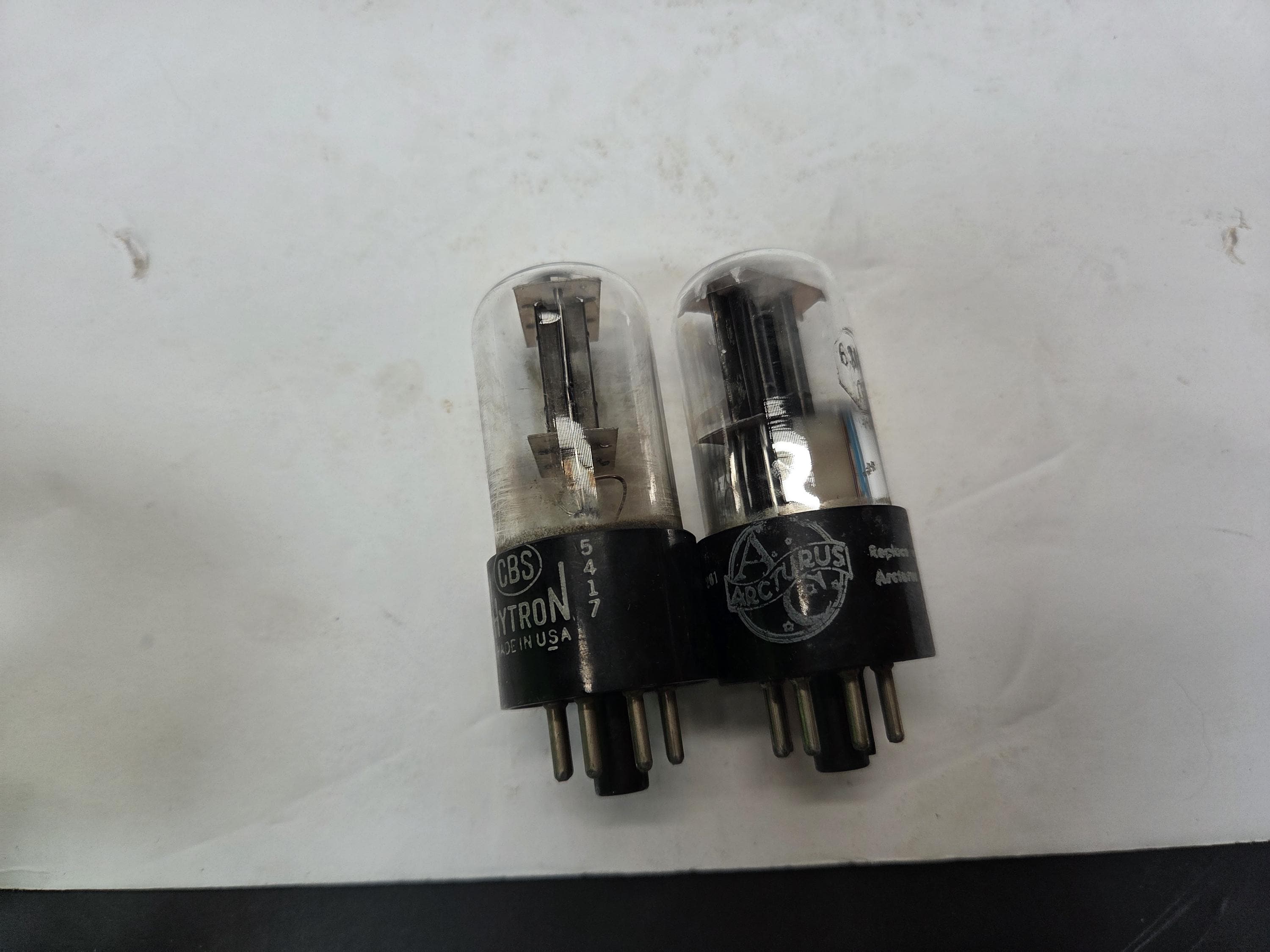 真空管 SYLVANIA 6SN7GT， 6SN7GTB in Mil. Box NOS 2pcs. 家電、AV