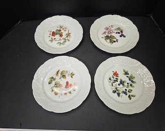 4er Set Dansk Efeu Beeren Früchte Beeren 8 Zoll Salatteller Set