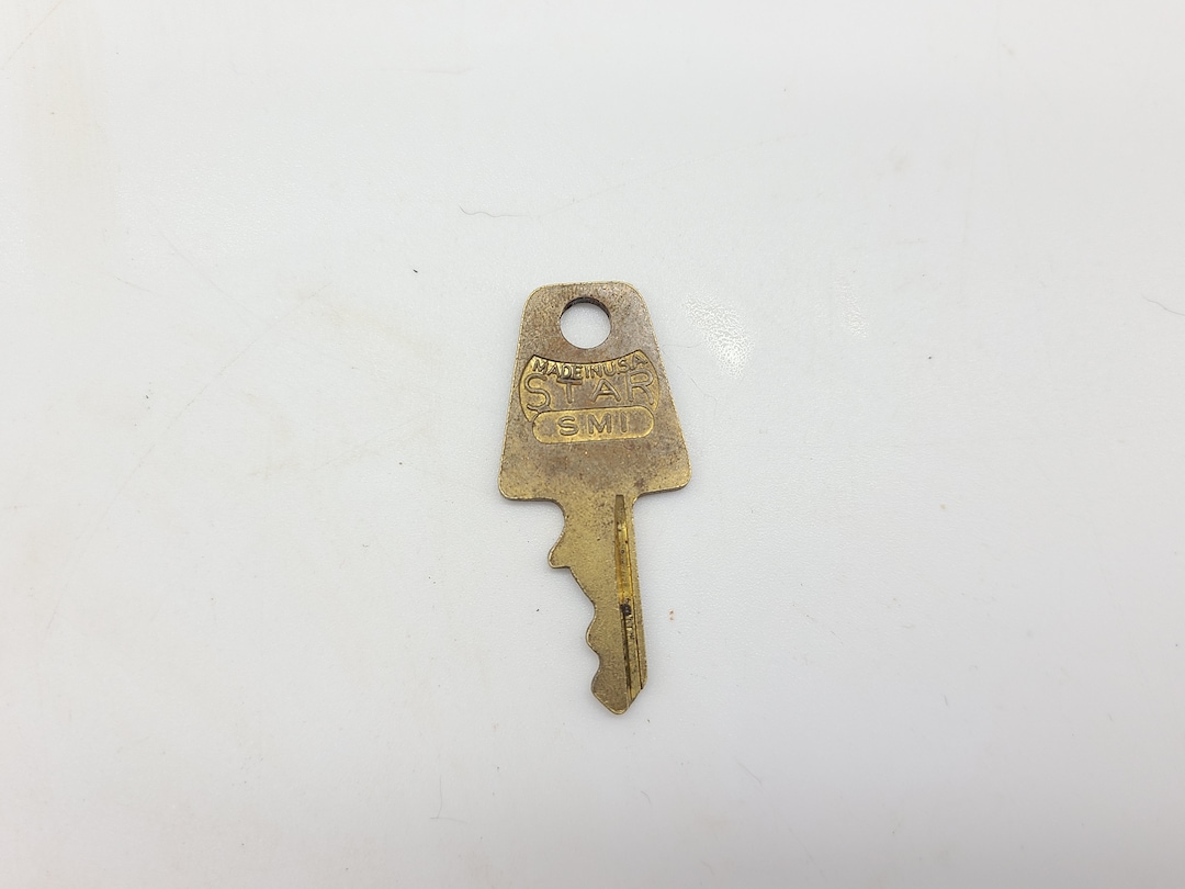 Star Lock SMI 554 70s Luggage Key - Etsy