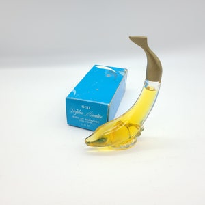 Vintage AVON Dolphin Miniature Bird of Paradise In ORIGINAL Box Full