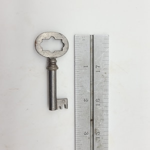 Antique fancy top furniture Key for cabinet door/drawers or padlocks.