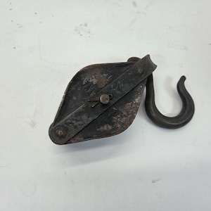 Antiker Amboss- & Flaschenzug 3 Bully 15 cm