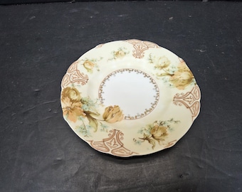 Plato de postre para pan/mantequilla Hermann Ohme Silesia Old Ivory de 6 1/4".
