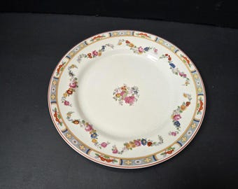 アンティーク ジョンソンブラザーズ アランデール サラダ/ディナープレート 9インチ 花柄