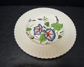 Antique Cauldon 2482 Botanical floral flower plate 9 3/4"