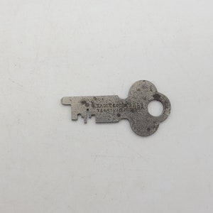 Eagle lock Co, 7J2 Trunk/steamer Luggage Key