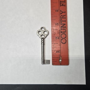 Uncut blank barrel Furniture cabinet key or door drawer key