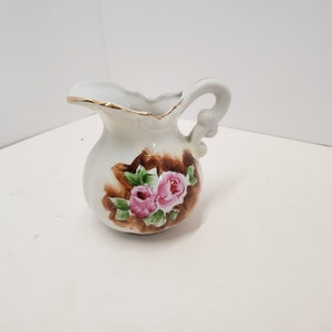 small japan pink rose creamer