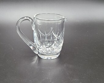 Nice vintage Waterford Crystal creamer 4" tall