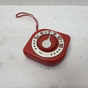 Radio tranzystorowe Vintage Retro Space Age Red Kmart 44-00 działa