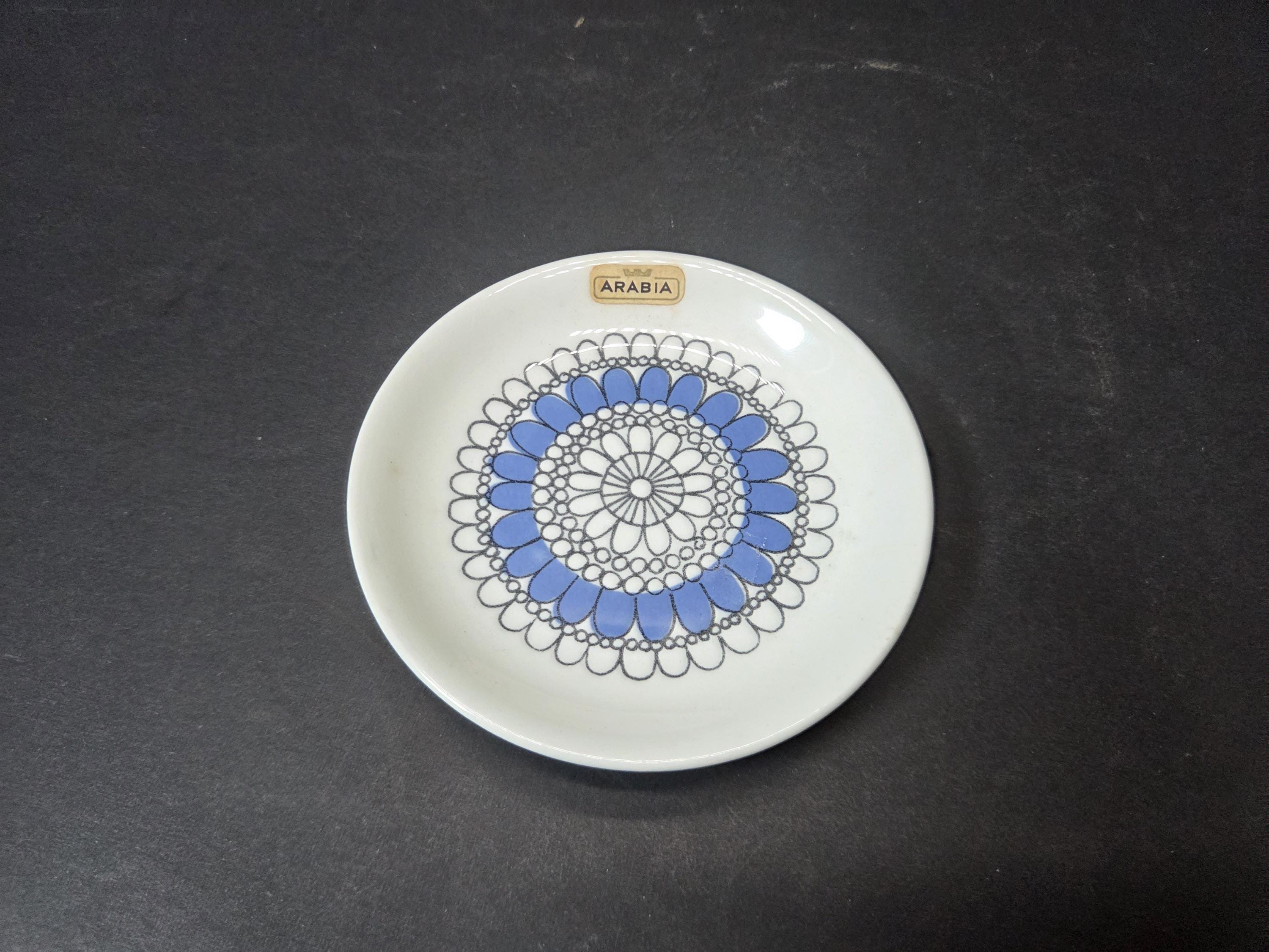 Arabia Finland Mini Plates - Etsy
