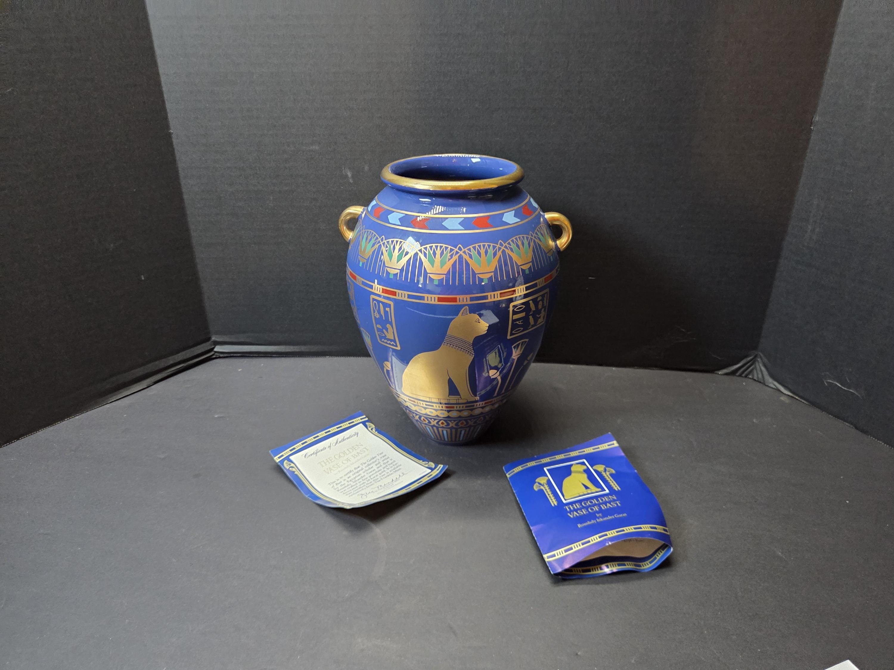 Franklin Mint Vases - Etsy