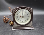 Bakelite Kenmore table clock 4 3 4 quot